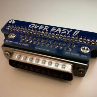 OverEasy 50 pin to DB25 SCSI adapter